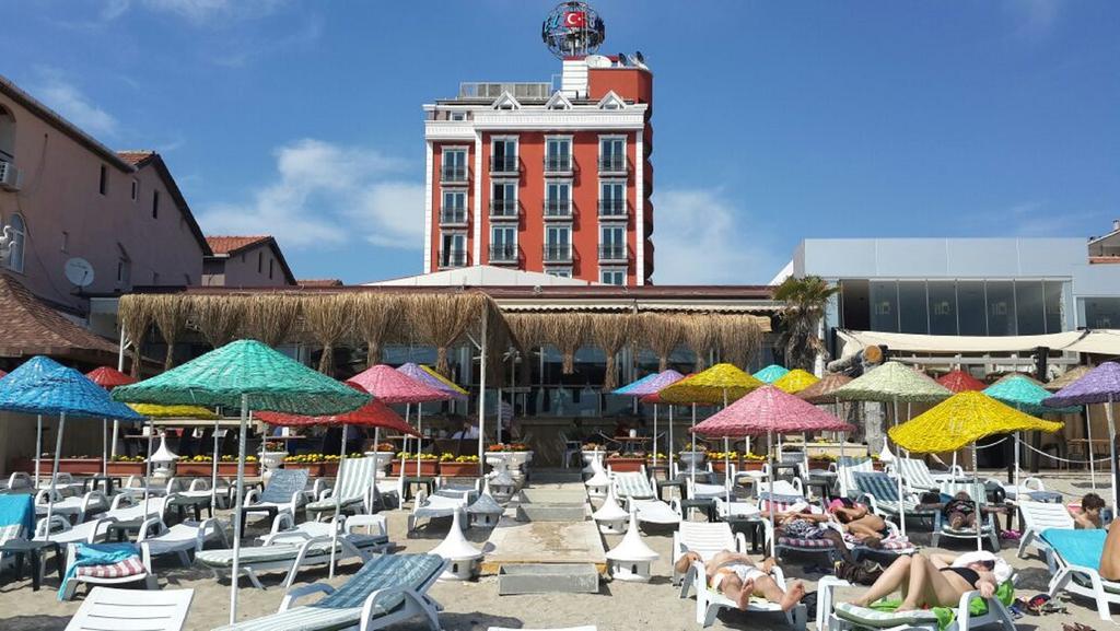 Anzer Beach Hotel Kumburgaz Exterior foto
